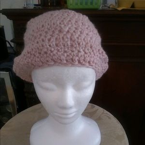 Blush Slouch Hat lightweight